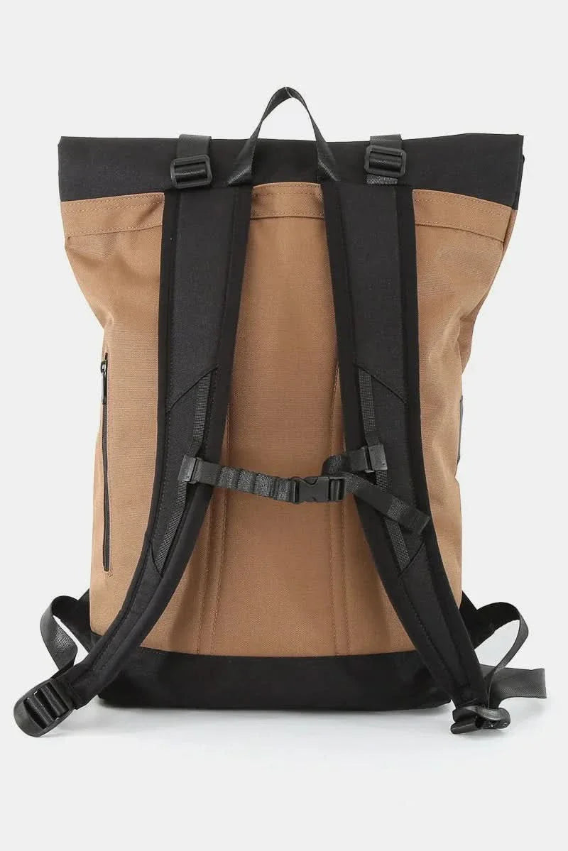 Himawari Contrast Waterproof Canvas Backpack Bag Durable