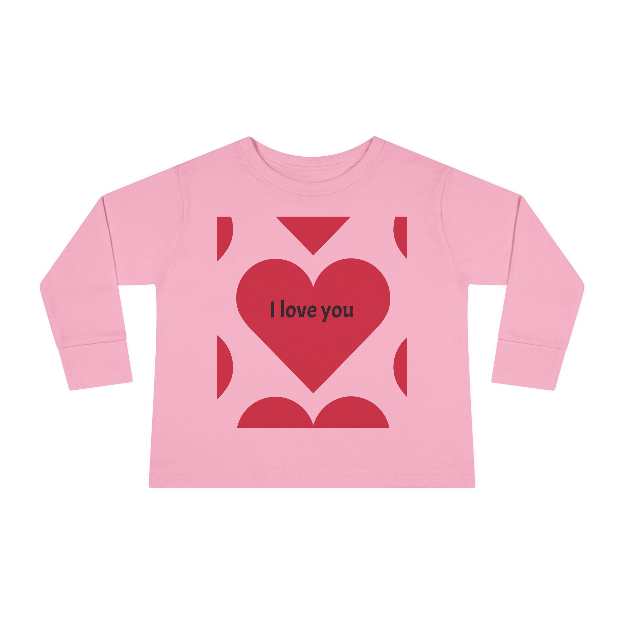Love You Toddler Long Sleeve Tee