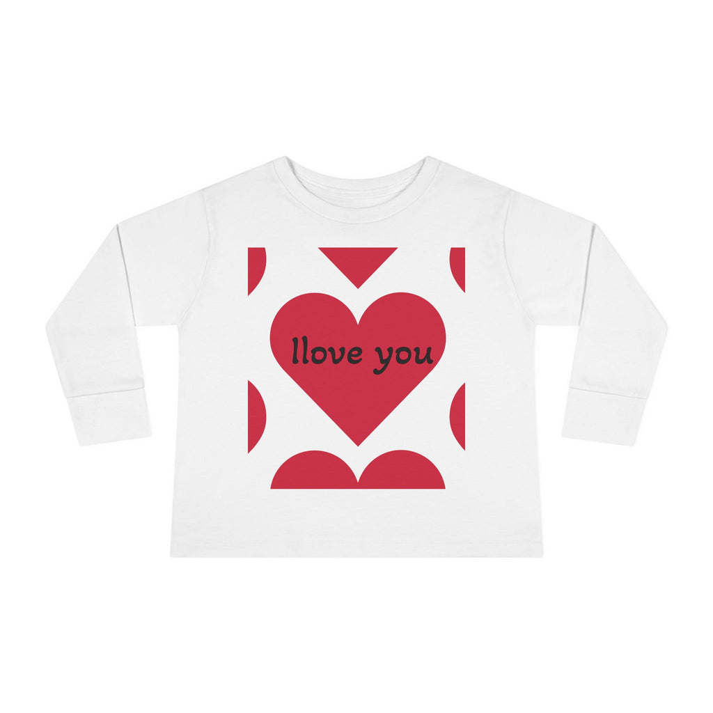 Love You Toddler Long Sleeve Tee