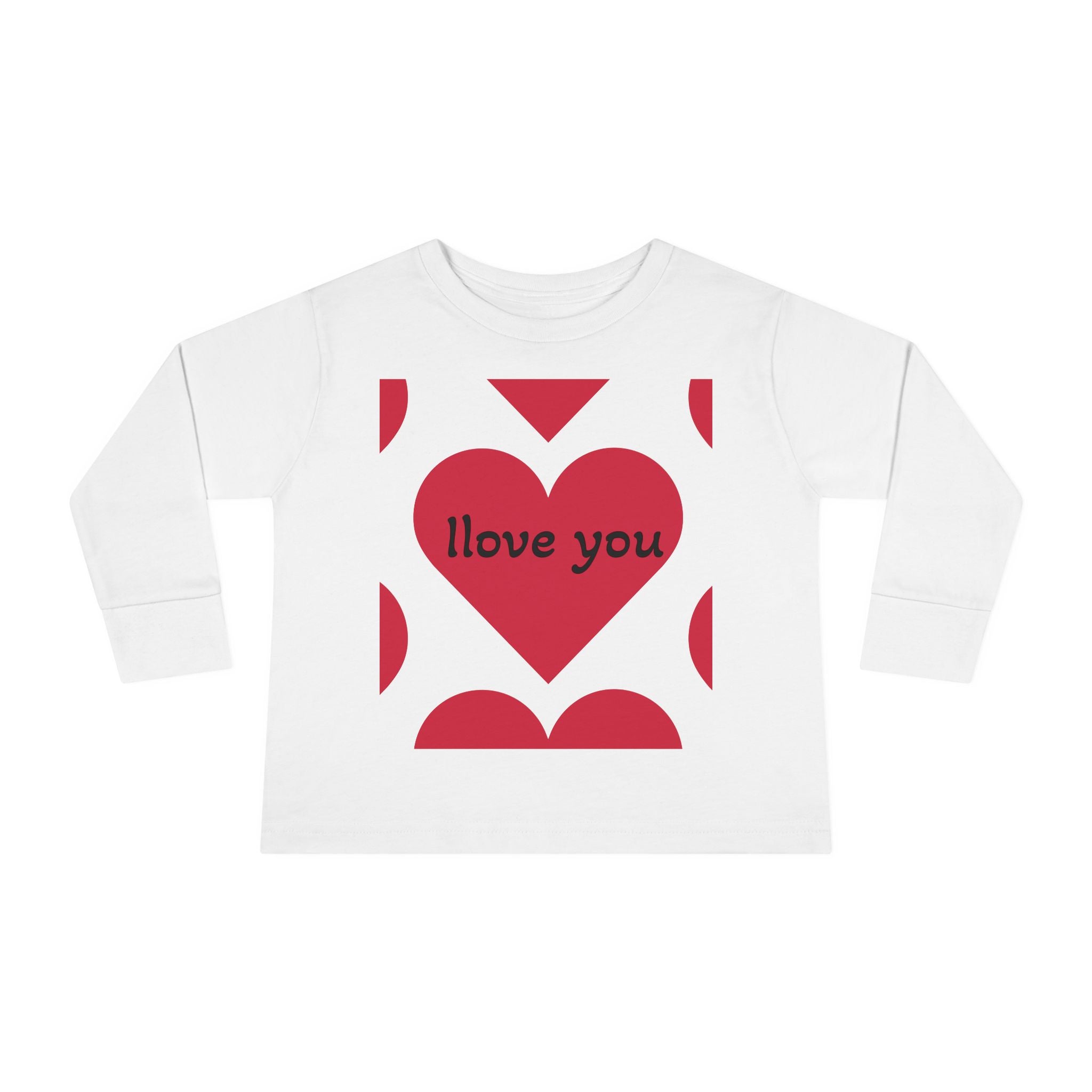 Love You Toddler Long Sleeve Tee