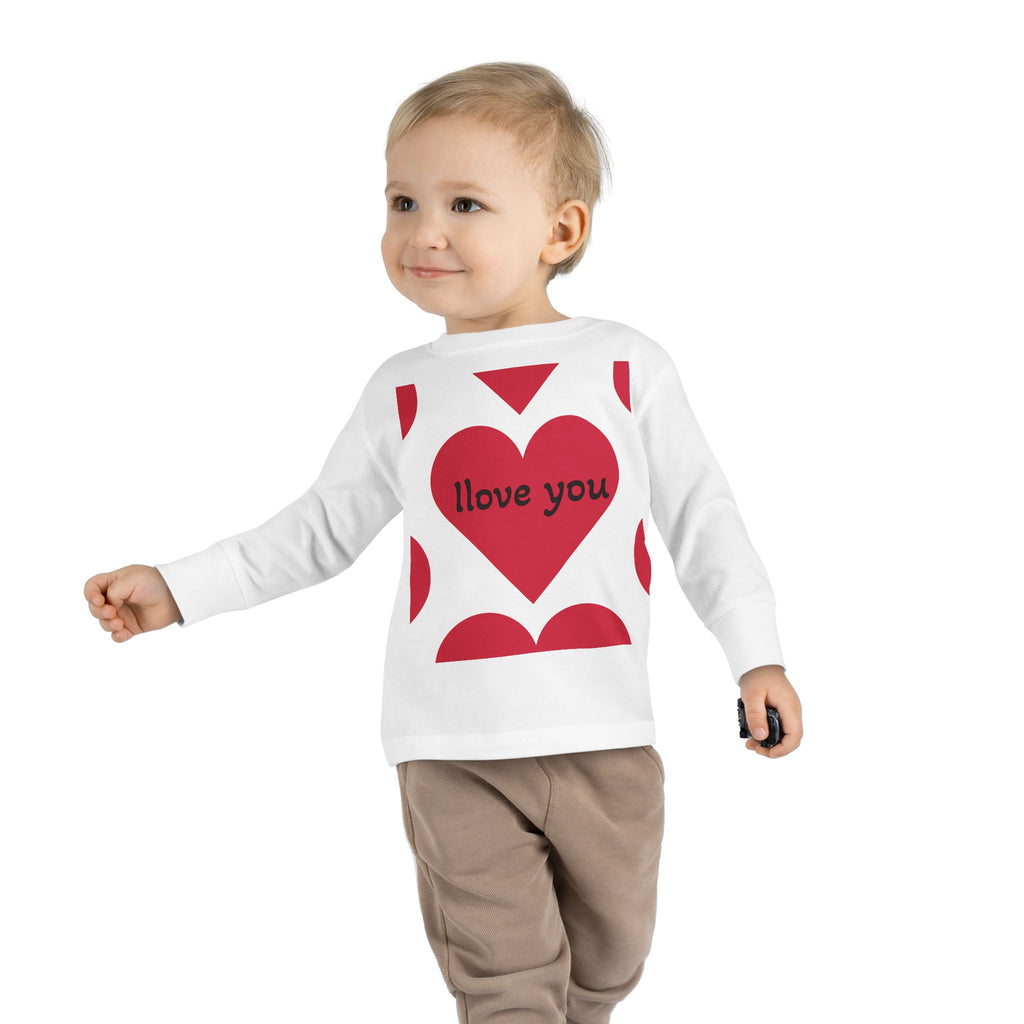 Love You Toddler Long Sleeve Tee