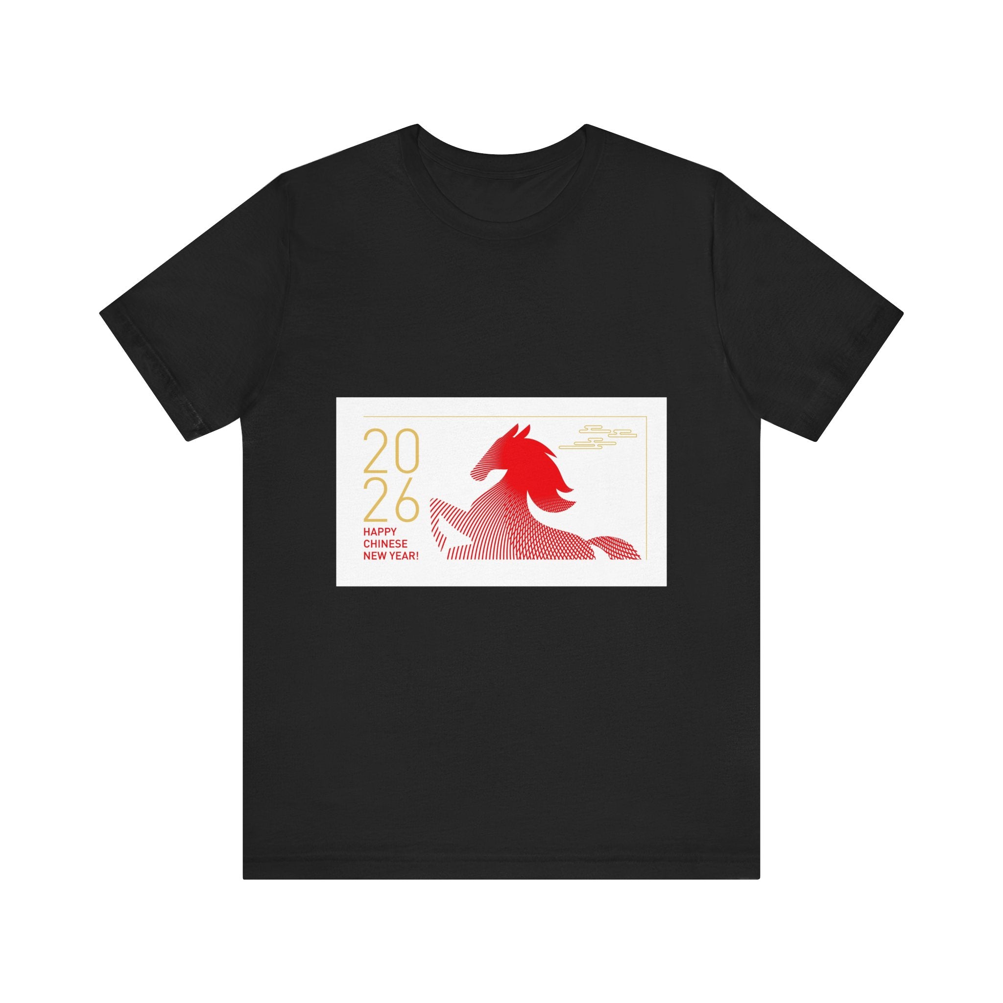 2026 Year of the Horse Unisex Tee - Celebrate Lunar New Year in Style