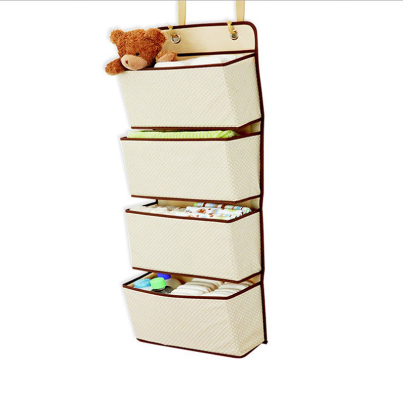 Non-woven Storage Hanging Bag Multi-layer Hanging Type