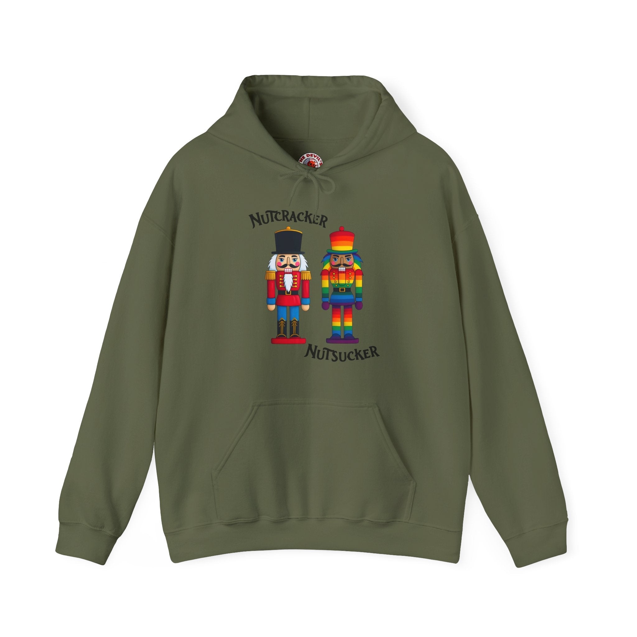 Nutcracker or Nutsucker Hooded Sweatshirt