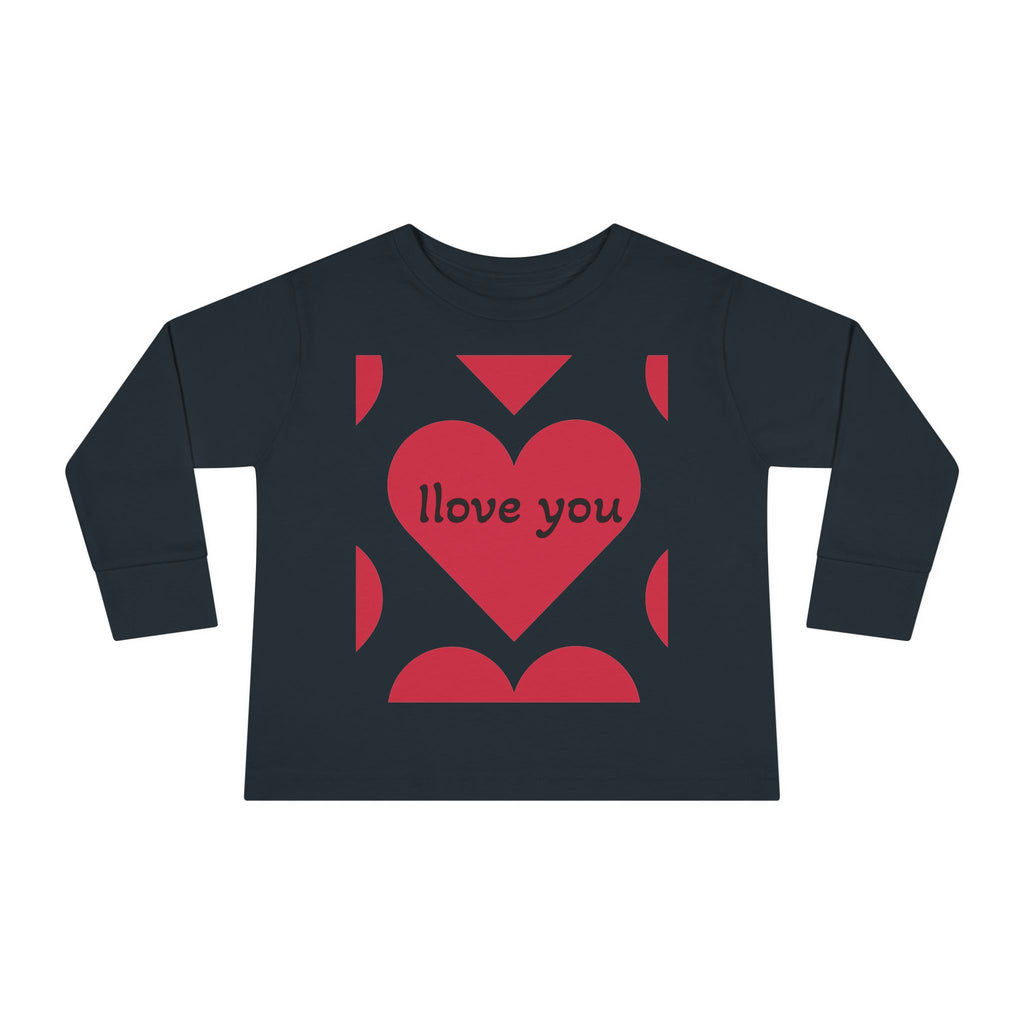 Love You Toddler Long Sleeve Tee