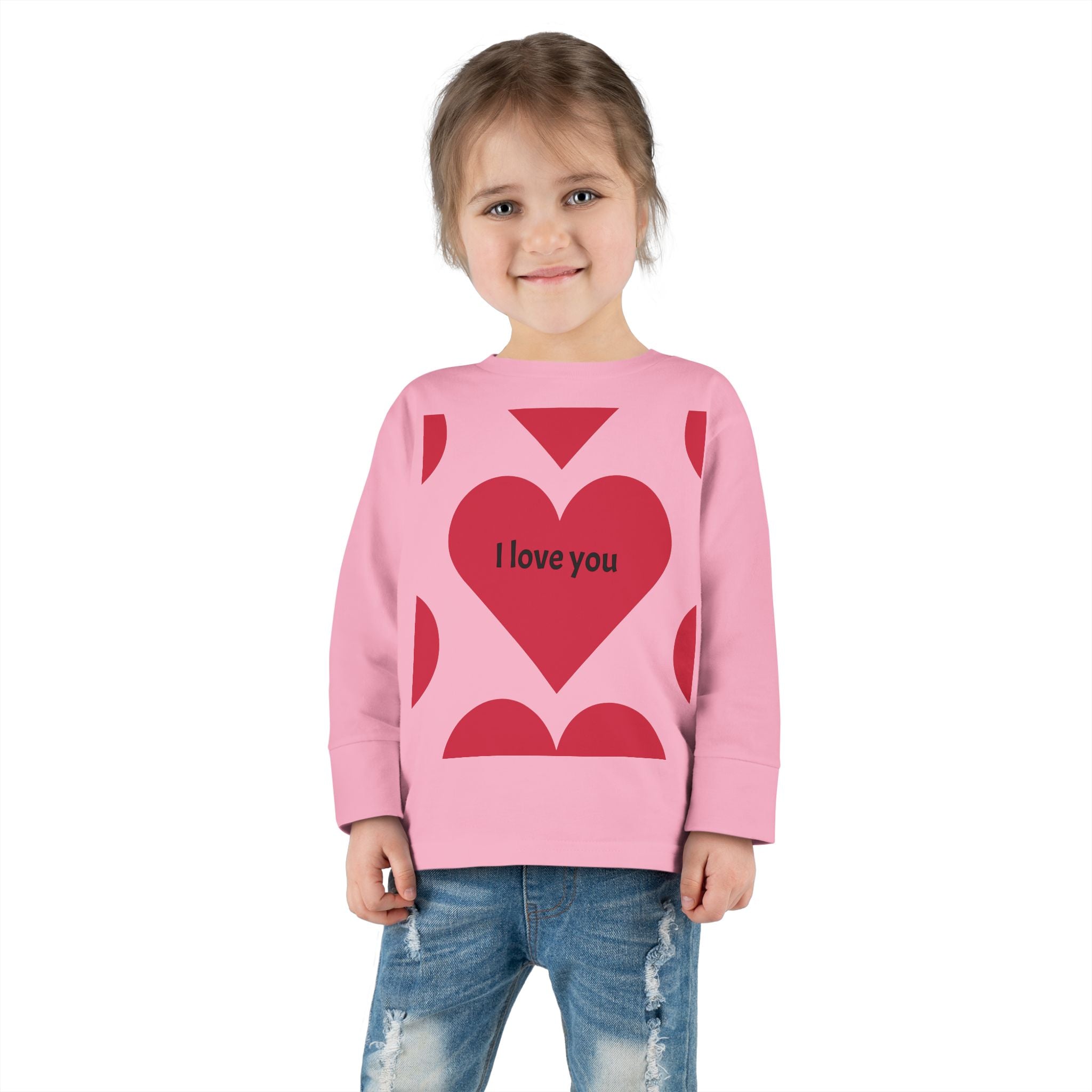 Love You Toddler Long Sleeve Tee