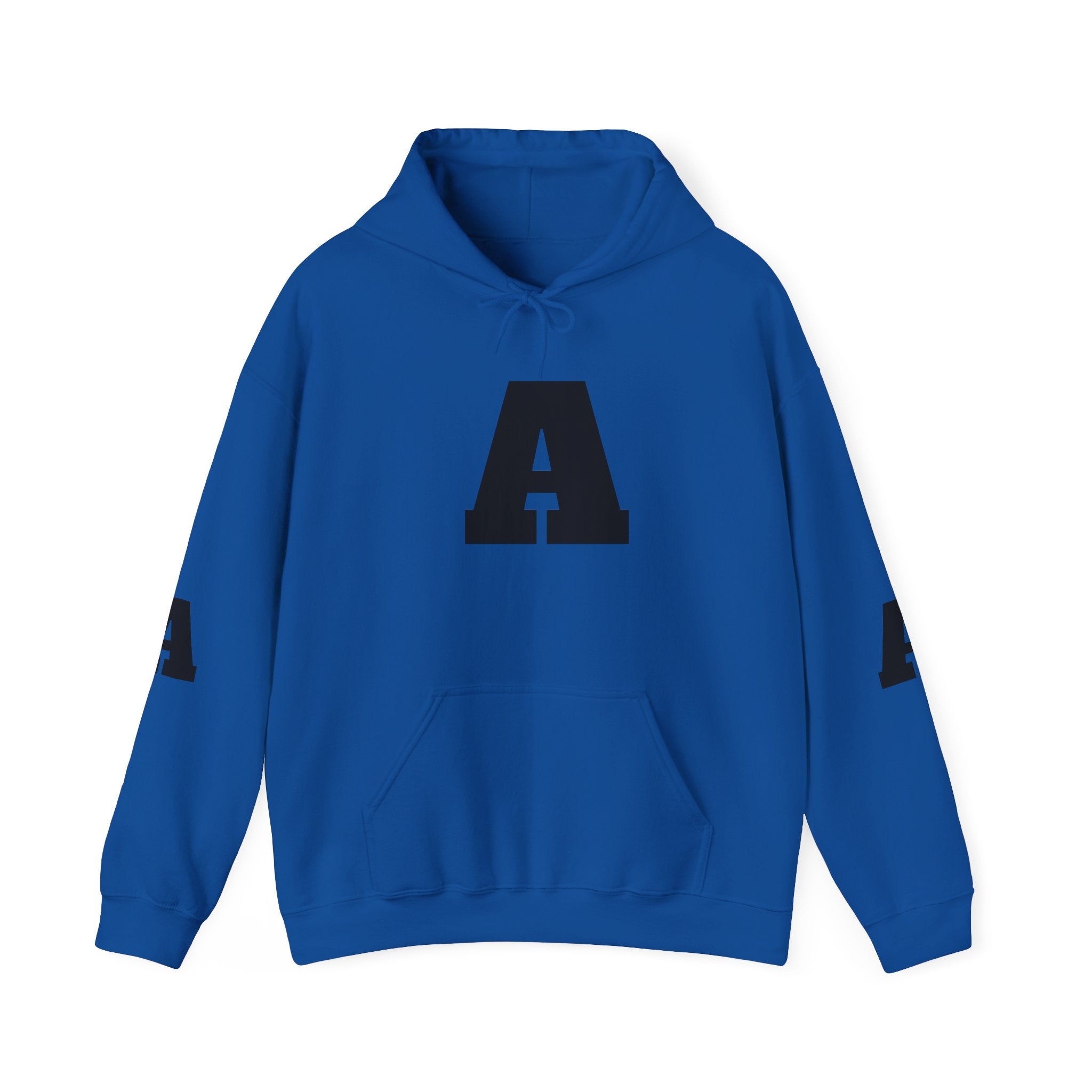 Bold Initials Unisex Hooded Sweatshirt
