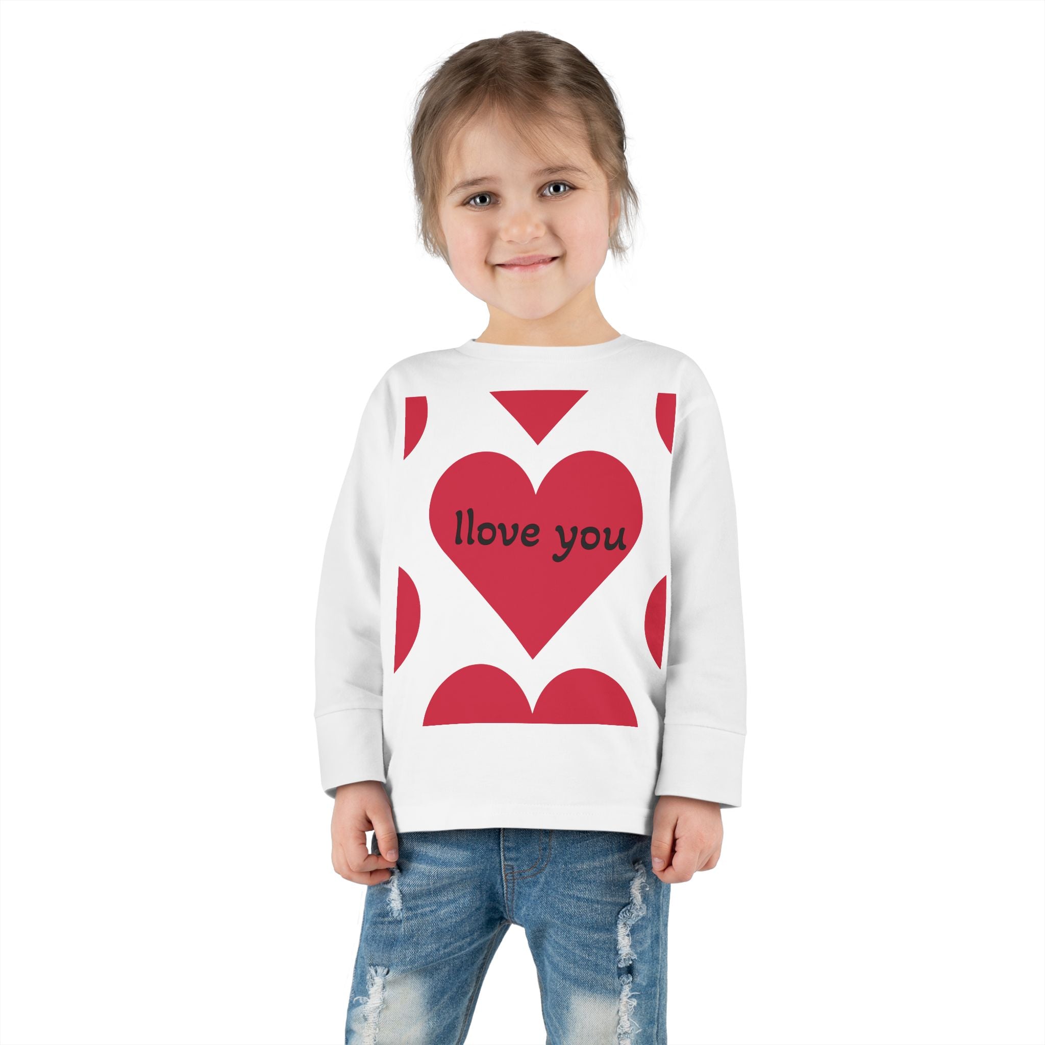 Love You Toddler Long Sleeve Tee