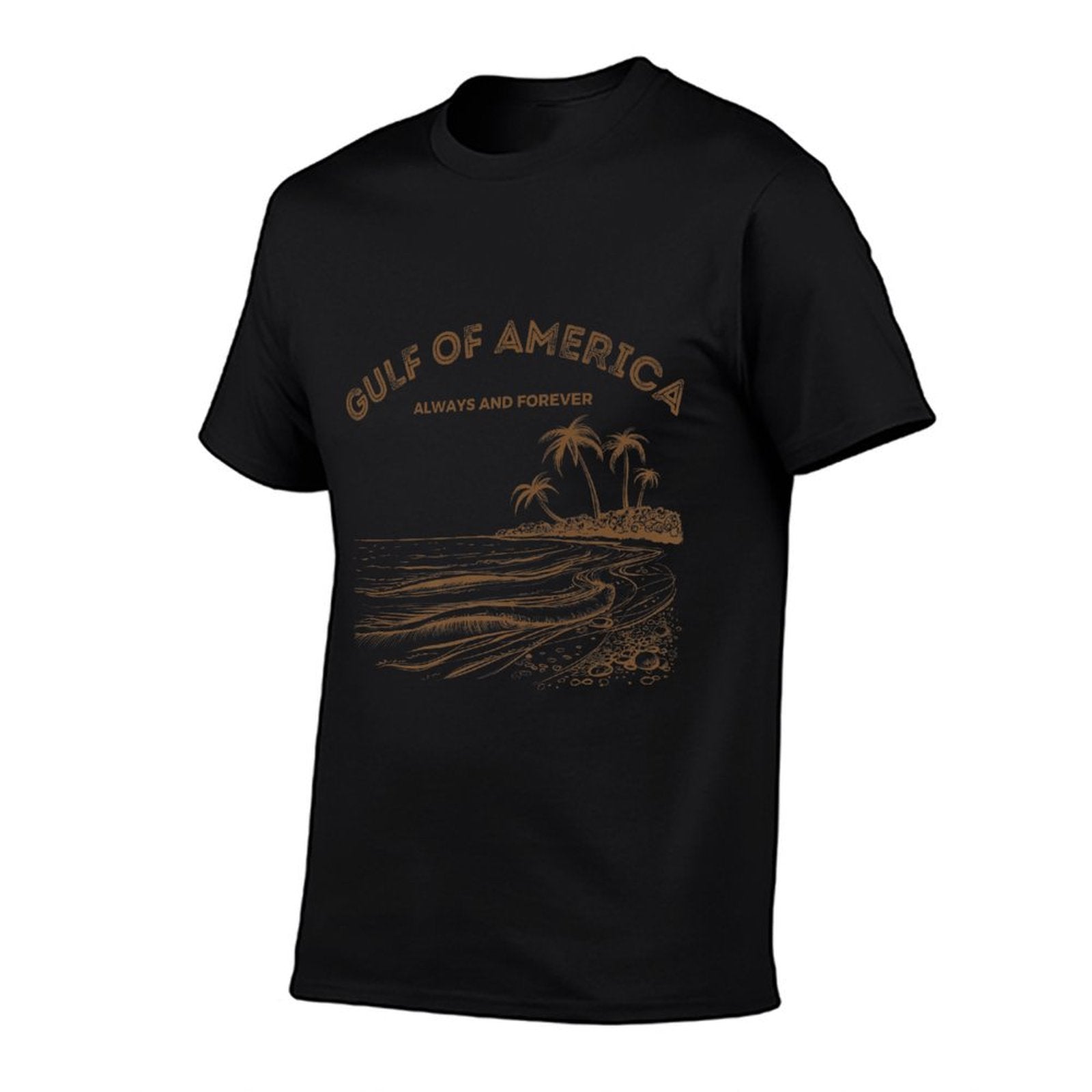 Gulf of USA America Retro Throwback Design Premium Affordable Price T-Shirt