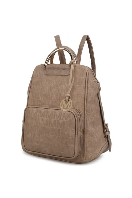 MKF Torra Milan Signature Trendy Vegan Leather Backpack Mia