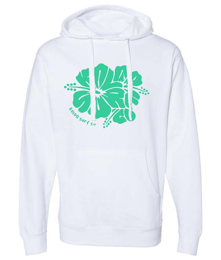 Koloa Flower Print Hoodie