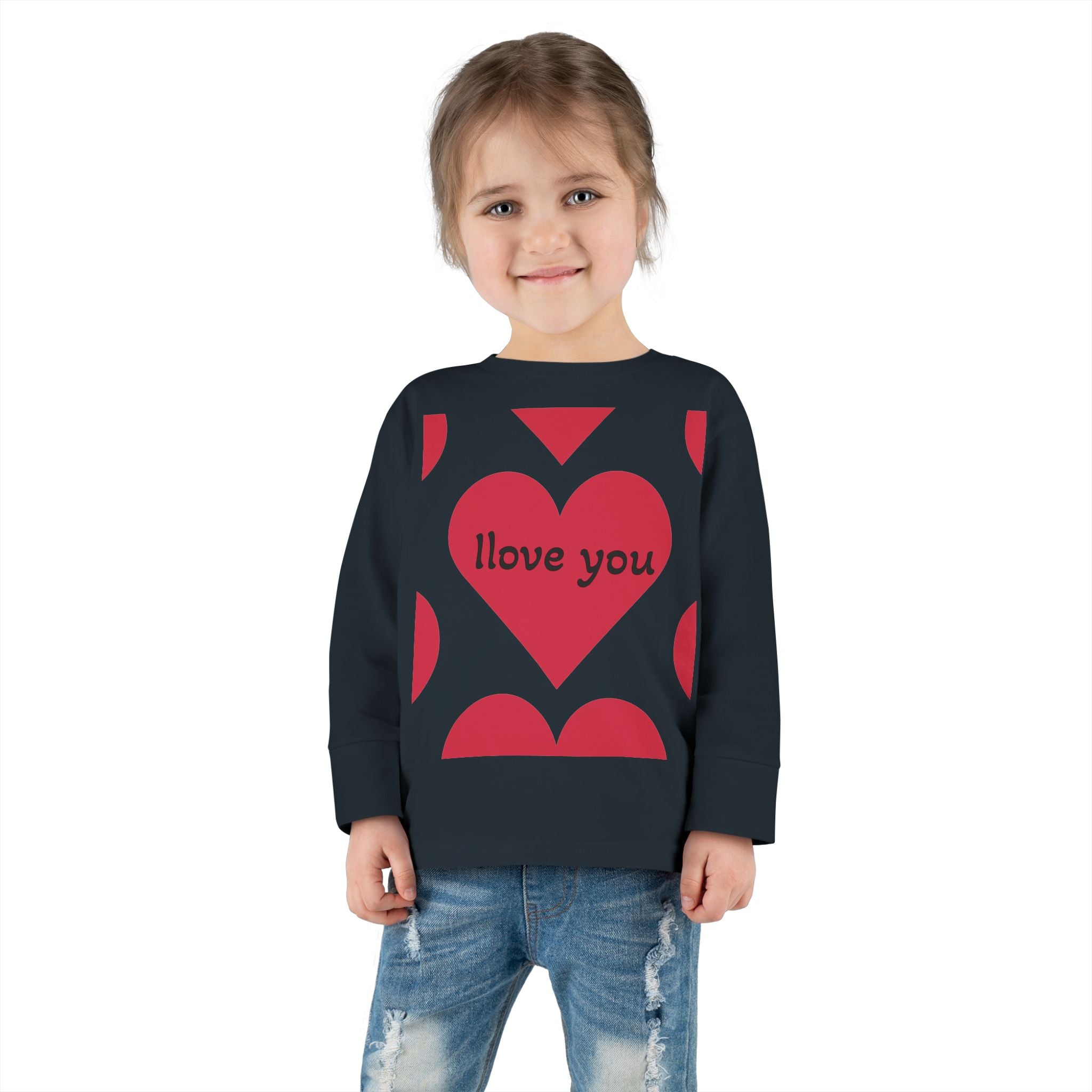 Love You Toddler Long Sleeve Tee