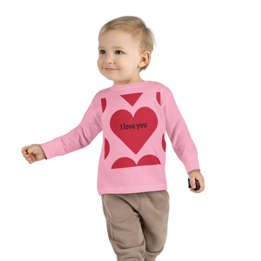 Love You Toddler Long Sleeve Tee