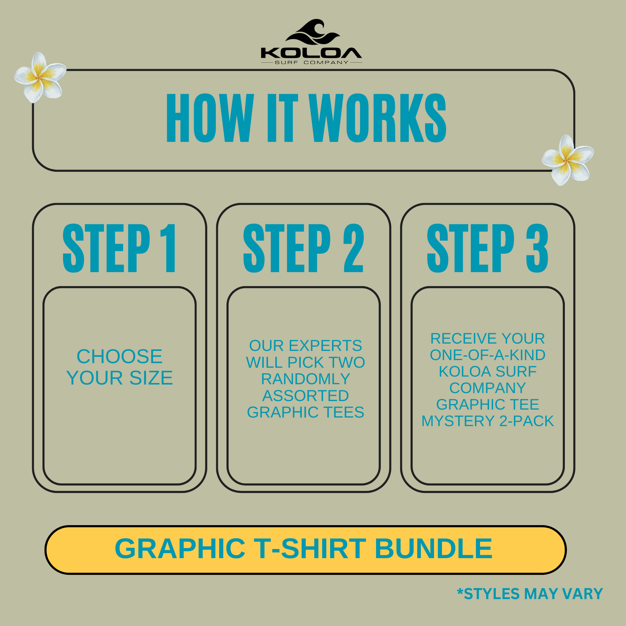 Koloa Mystery 2-Pack of Graphic Tees