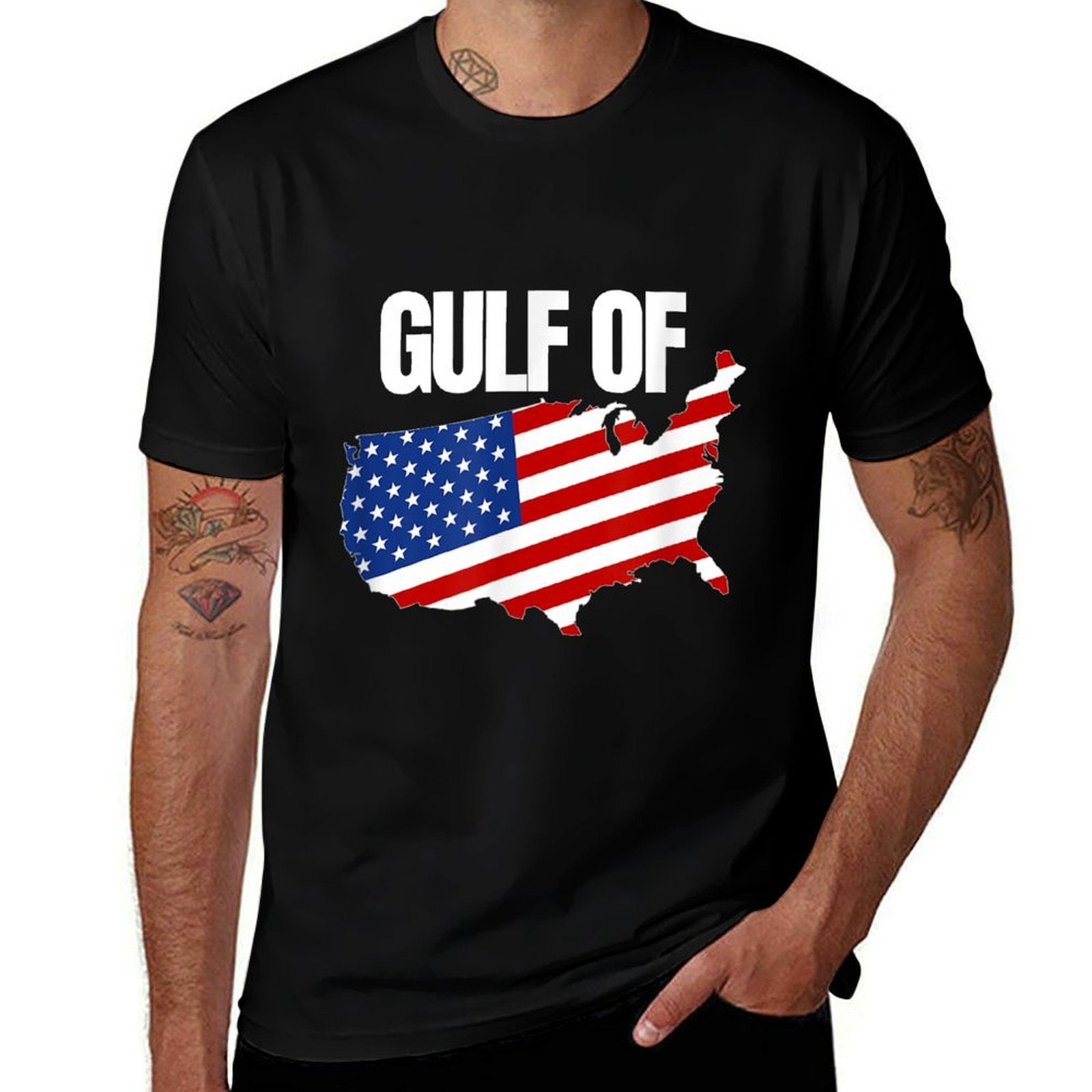 Gulf of United States of America Vintage-inspired T-Shirt