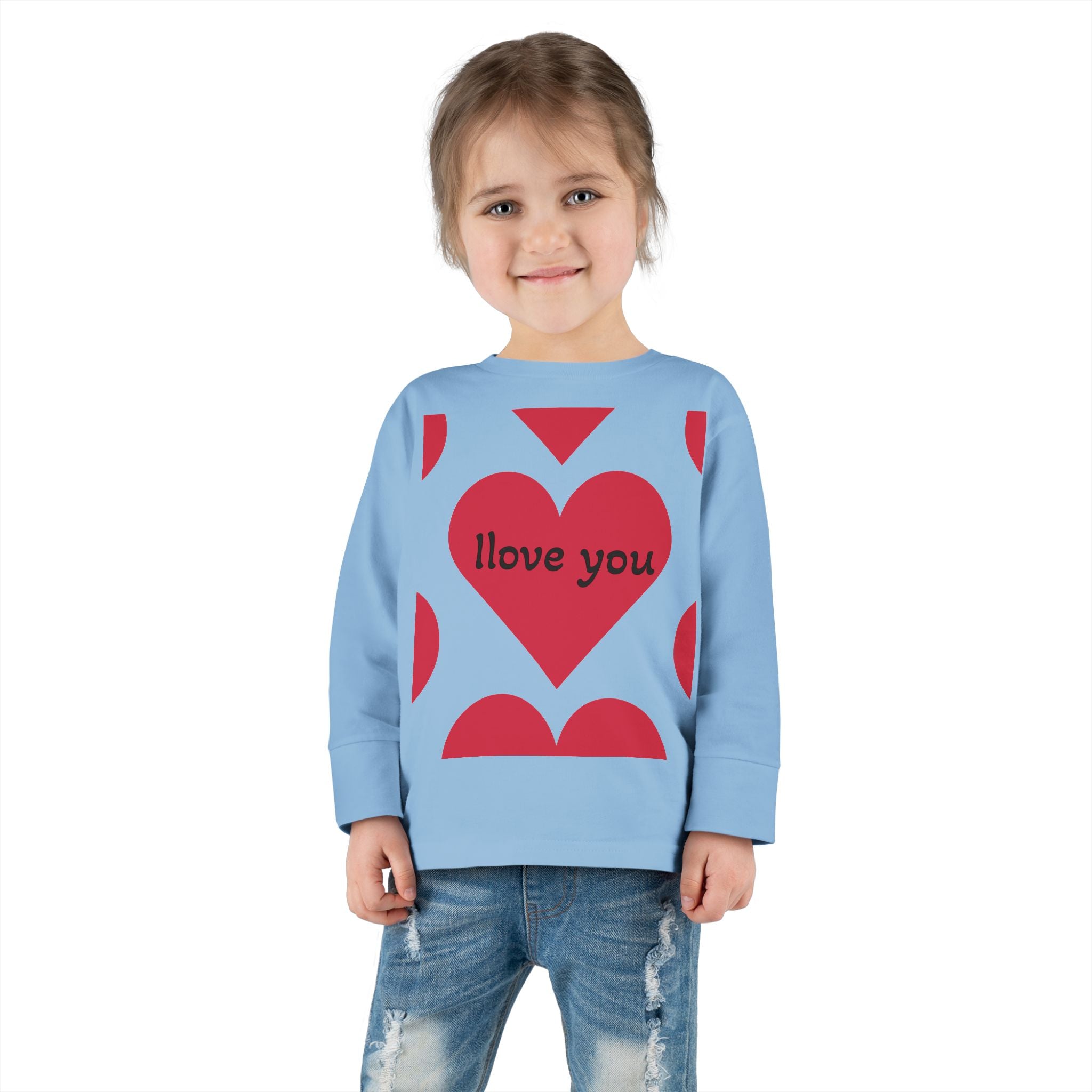 Love You Toddler Long Sleeve Tee