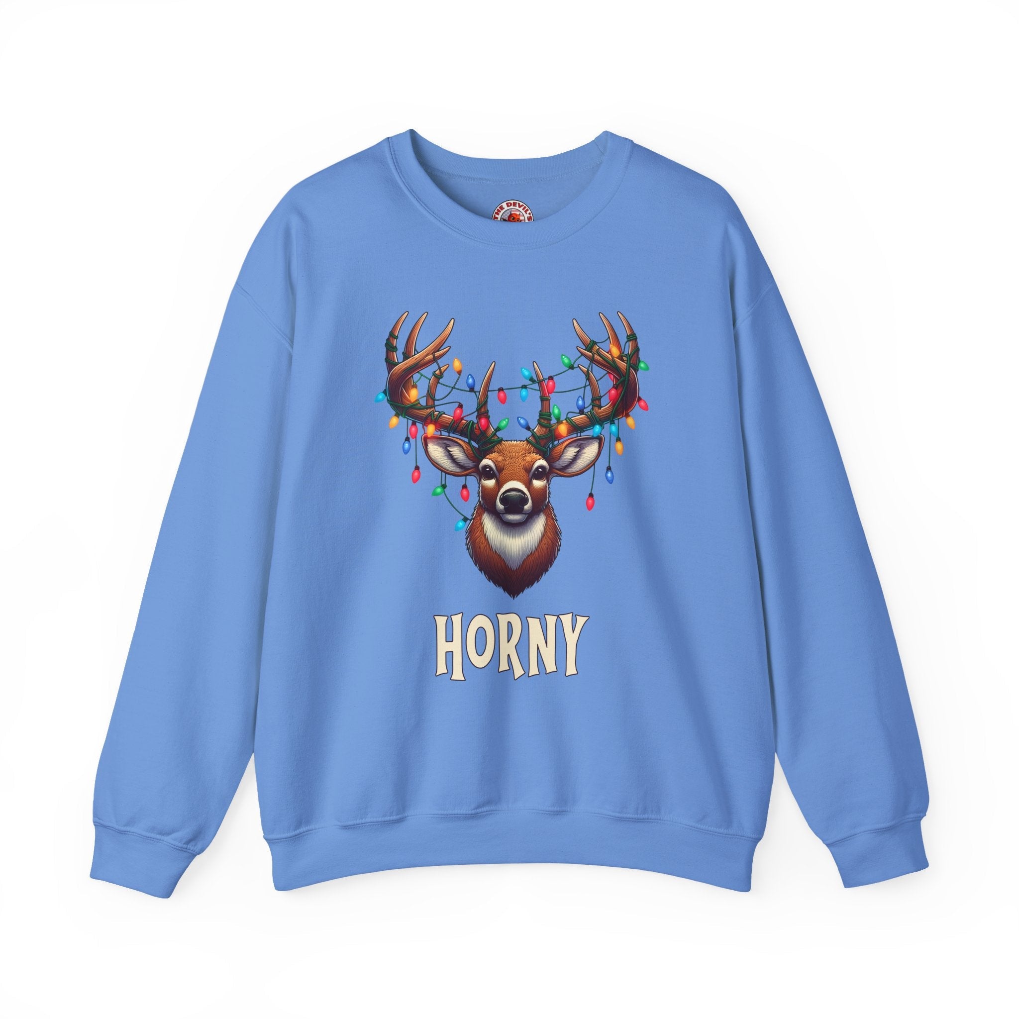Horny Reindeer Crewneck Sweatshirt