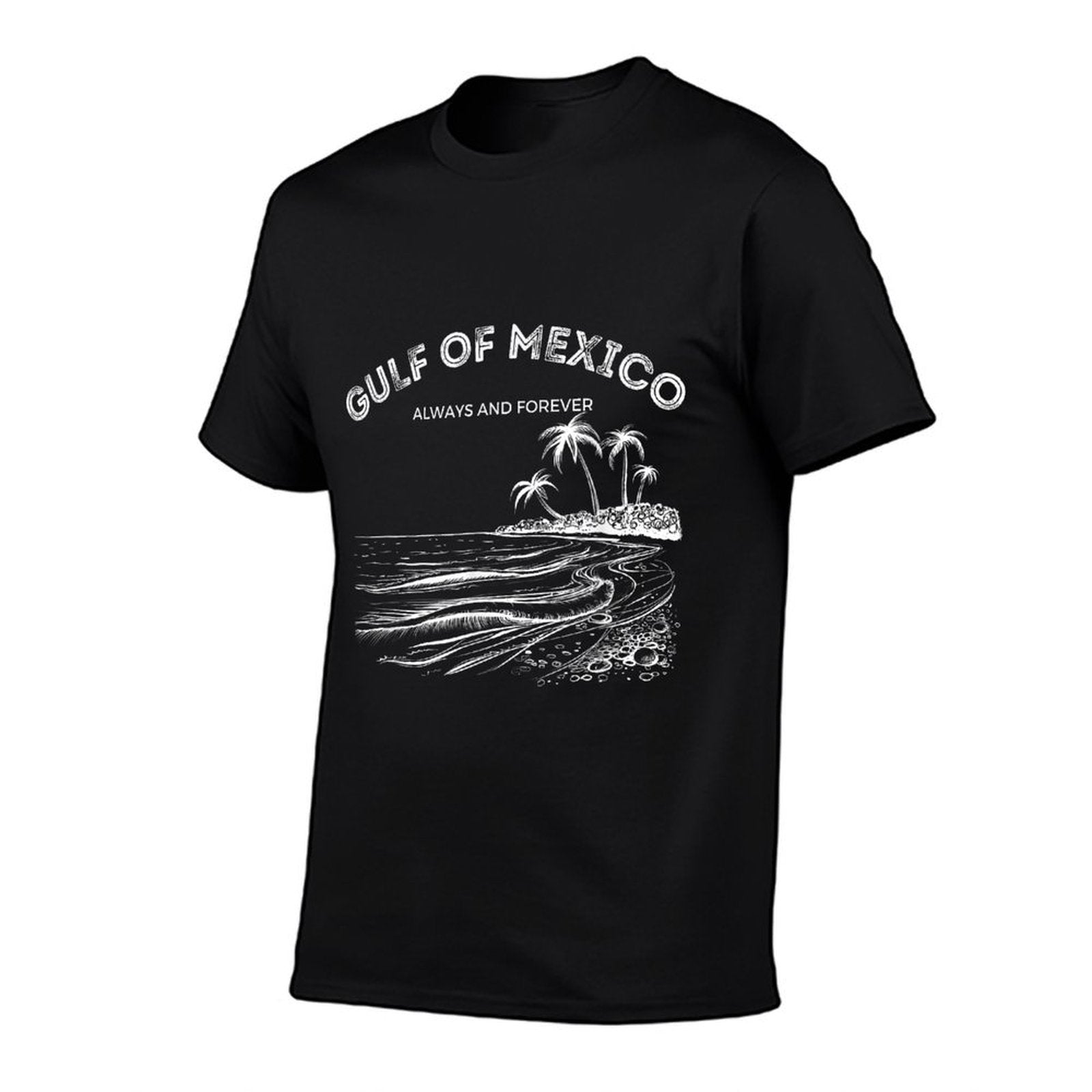 Gulf of USA America Gulf Of Mexico Retro Throwback Design Soft T-Shirt