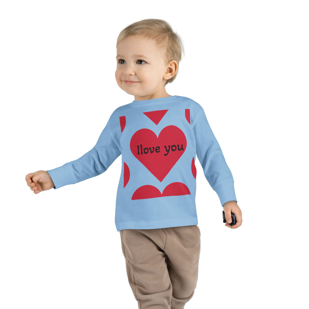 Love You Toddler Long Sleeve Tee