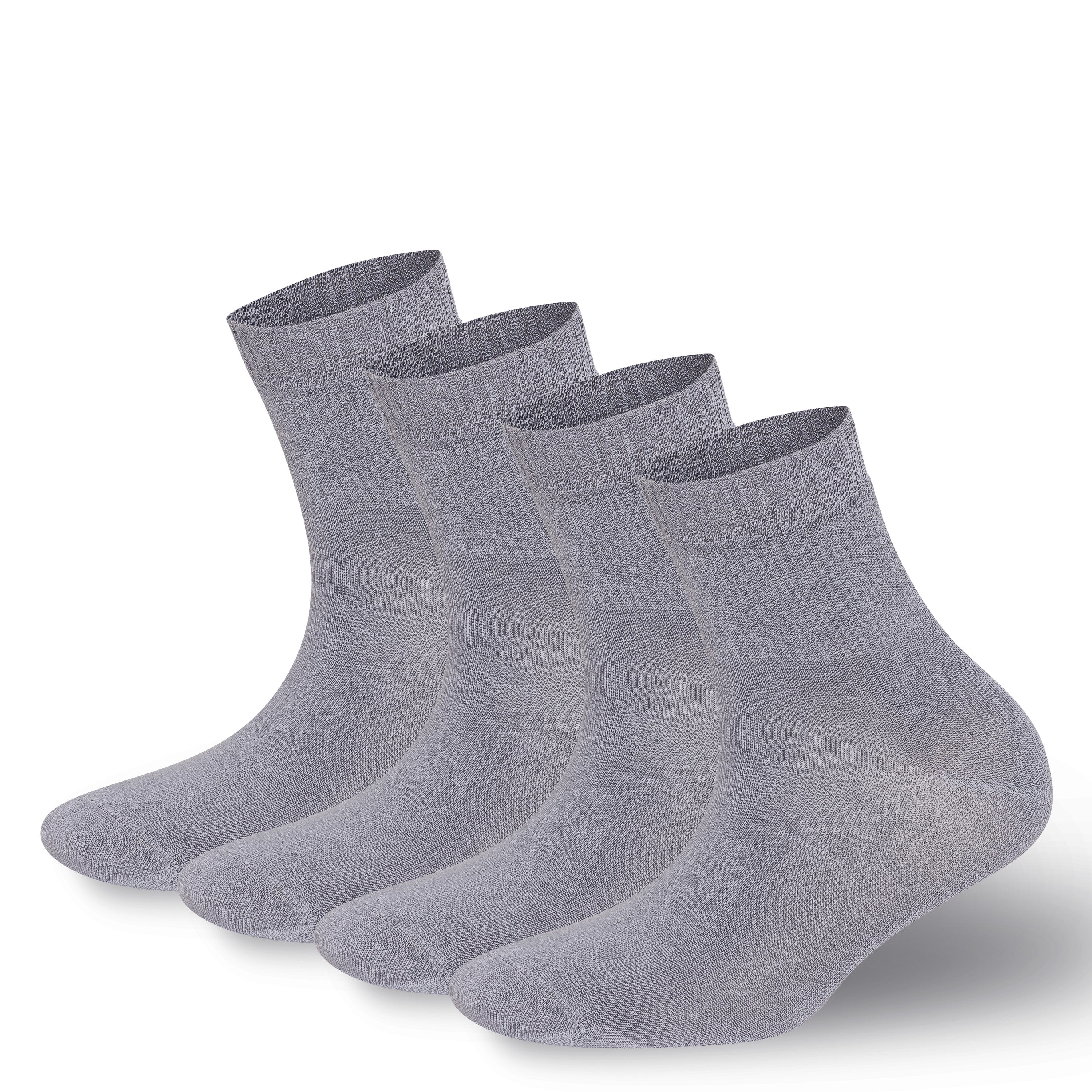 Men’s & Women’s Bamboo Diabetic Ankle Socks 4-Pack