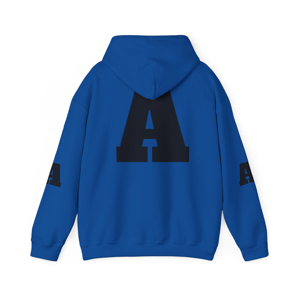 Bold Initials Unisex Hooded Sweatshirt