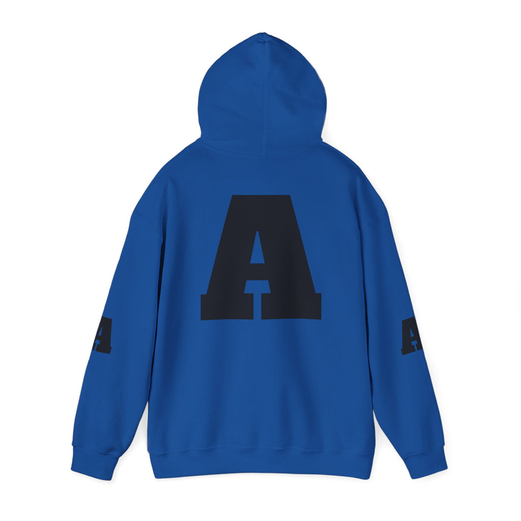 Bold Initials Unisex Hooded Sweatshirt