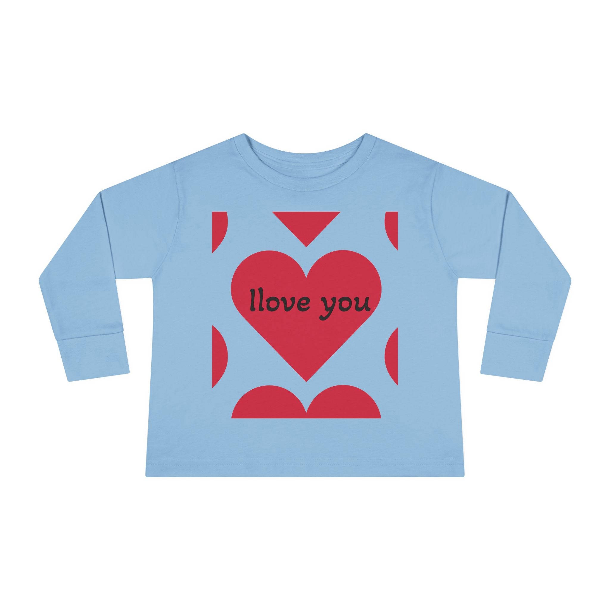 Love You Toddler Long Sleeve Tee