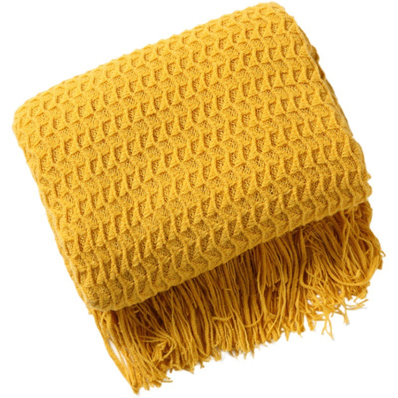 Sofa Cover Nap Blanket Knitted Small Blanket