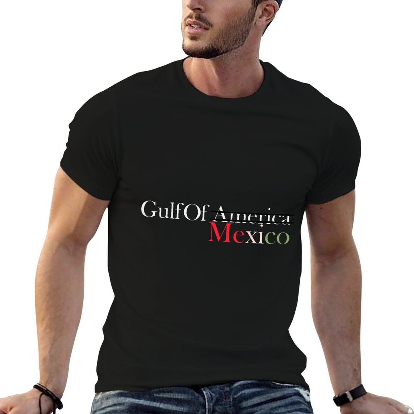 Gulf of Mexico Not America, Funny Gulf of Mexico Quick-drying T-Shirt