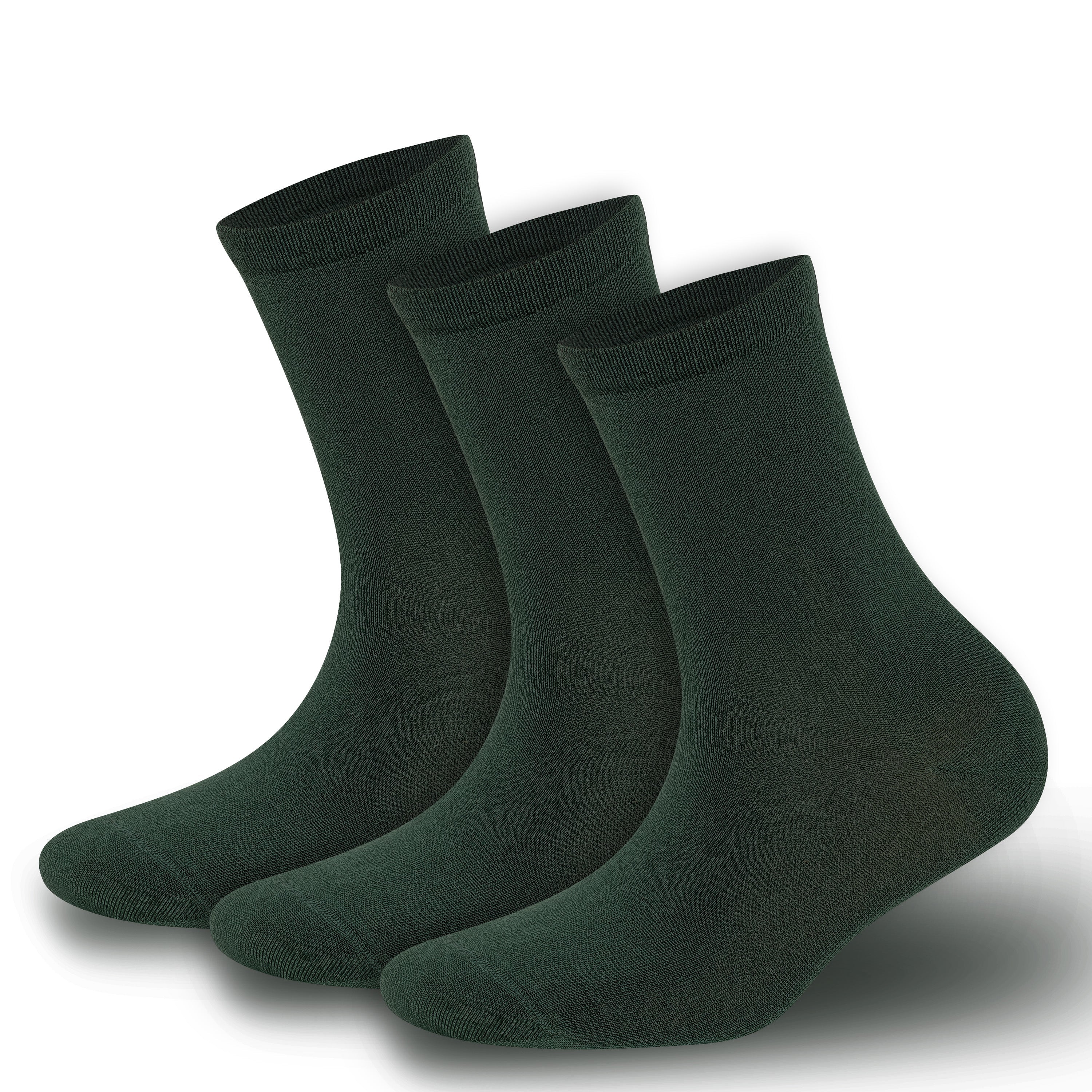 Women’s Bamboo Crew Socks 3-Pack