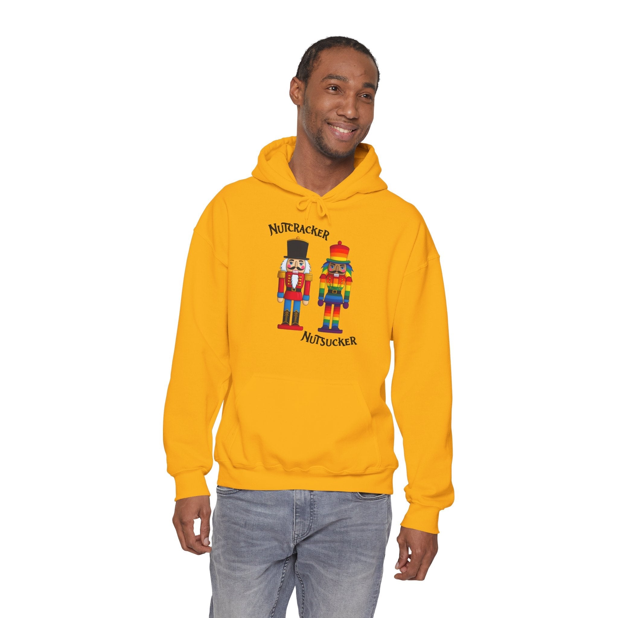 Nutcracker or Nutsucker Hooded Sweatshirt
