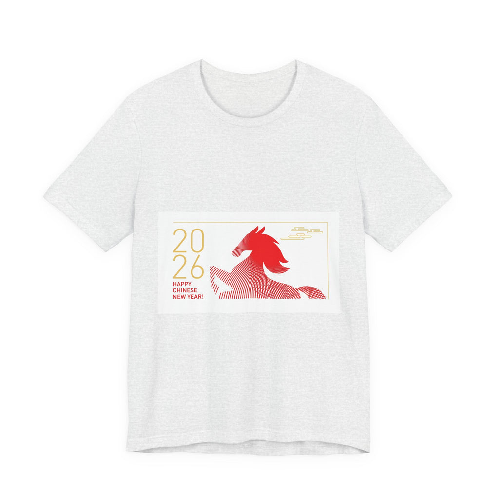 2026 Year of the Horse Unisex Tee - Celebrate Lunar New Year in Style