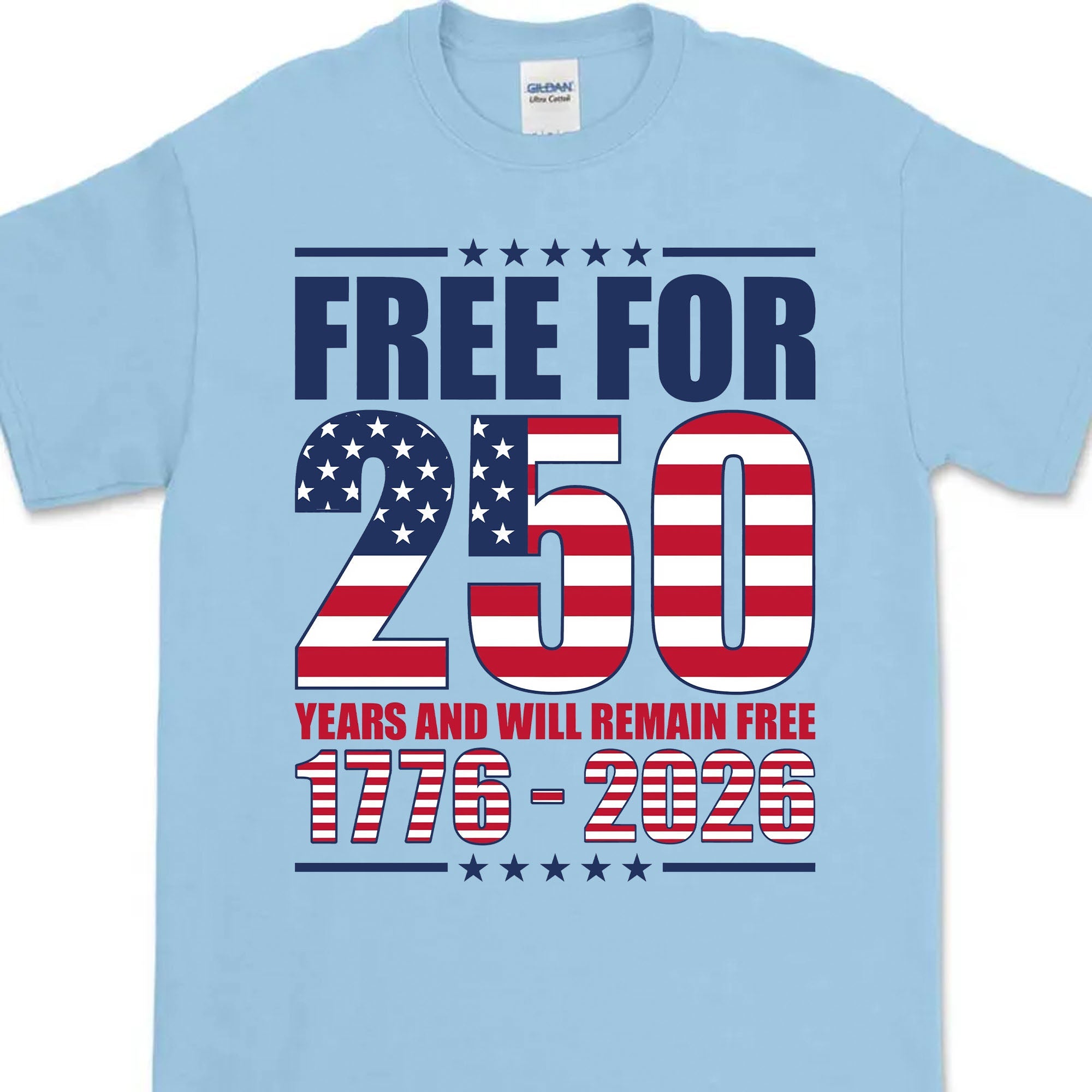 Free For 250 Years And Will Remain Free Shirt | Happy 250th Birthday USA Shirt | America 250th Anniversary T-Shirt 682487