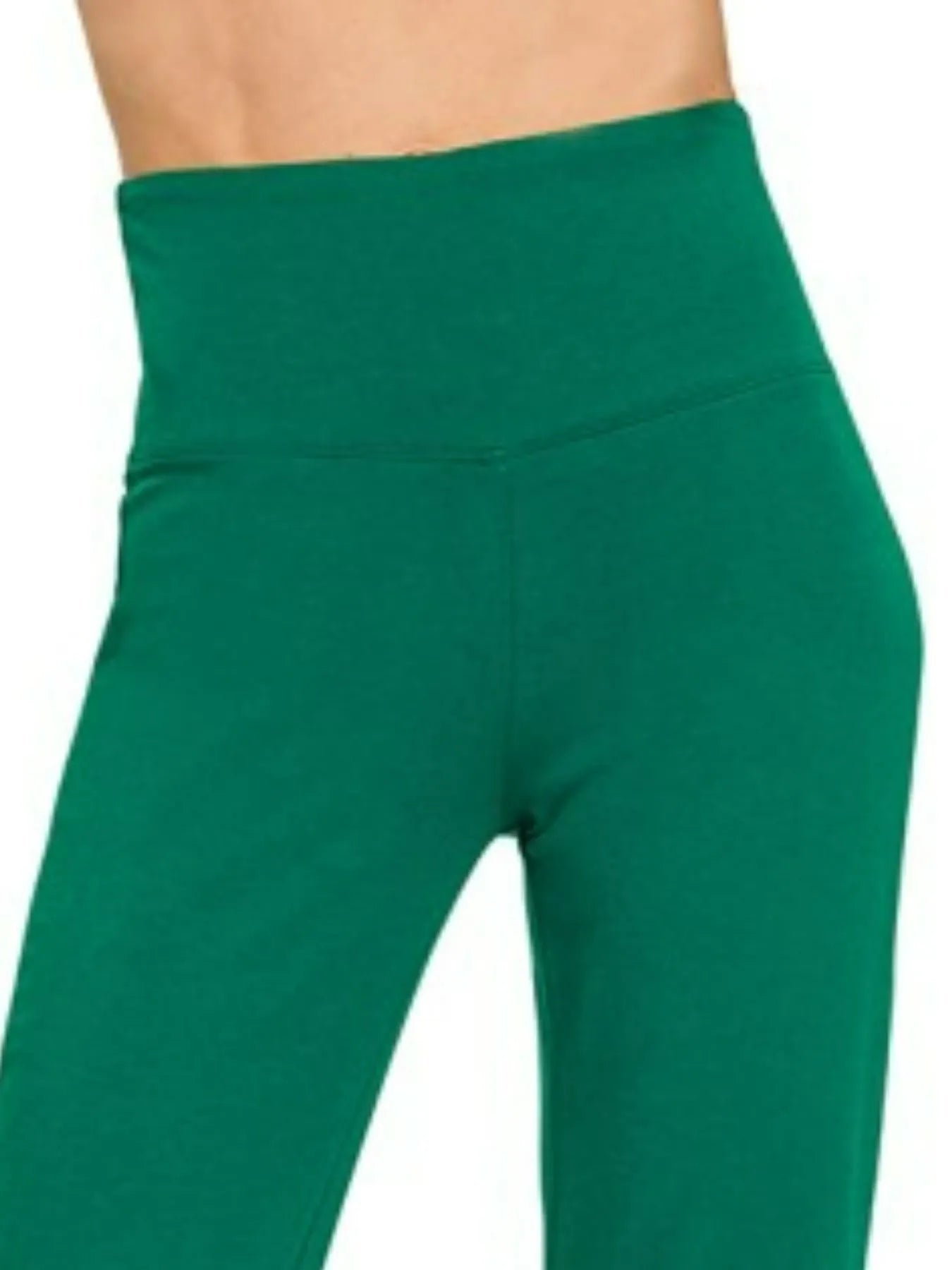 Wide Waistband Yoga Flare Pants