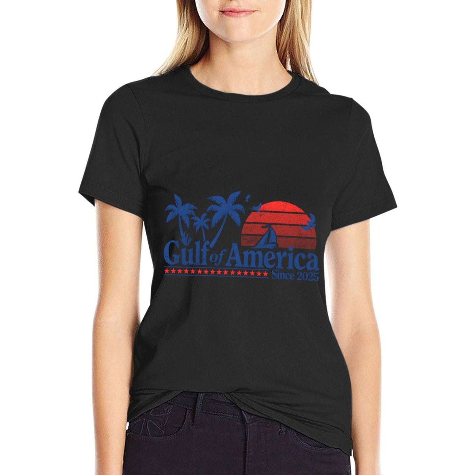 Gulf of US America Shirt Retro Golf of US America Shirt Sweatshirt Vintage-inspired T-Shirt