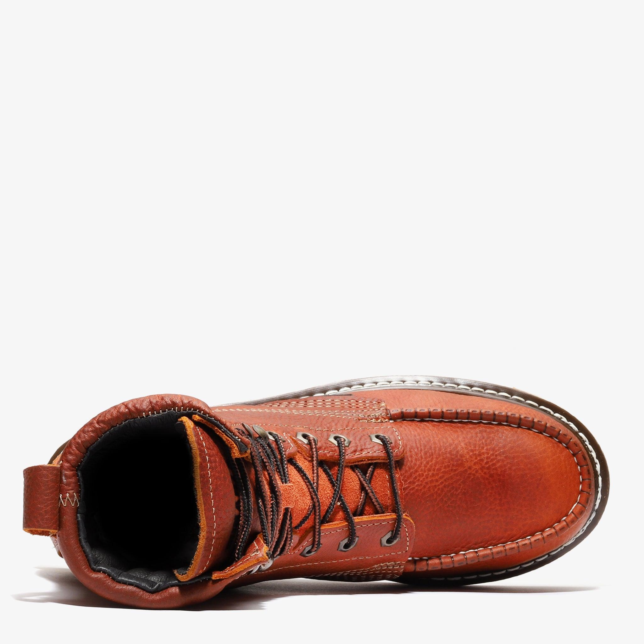 FRONTIER DUAL 8" MOC TOE (STEEL TOE)