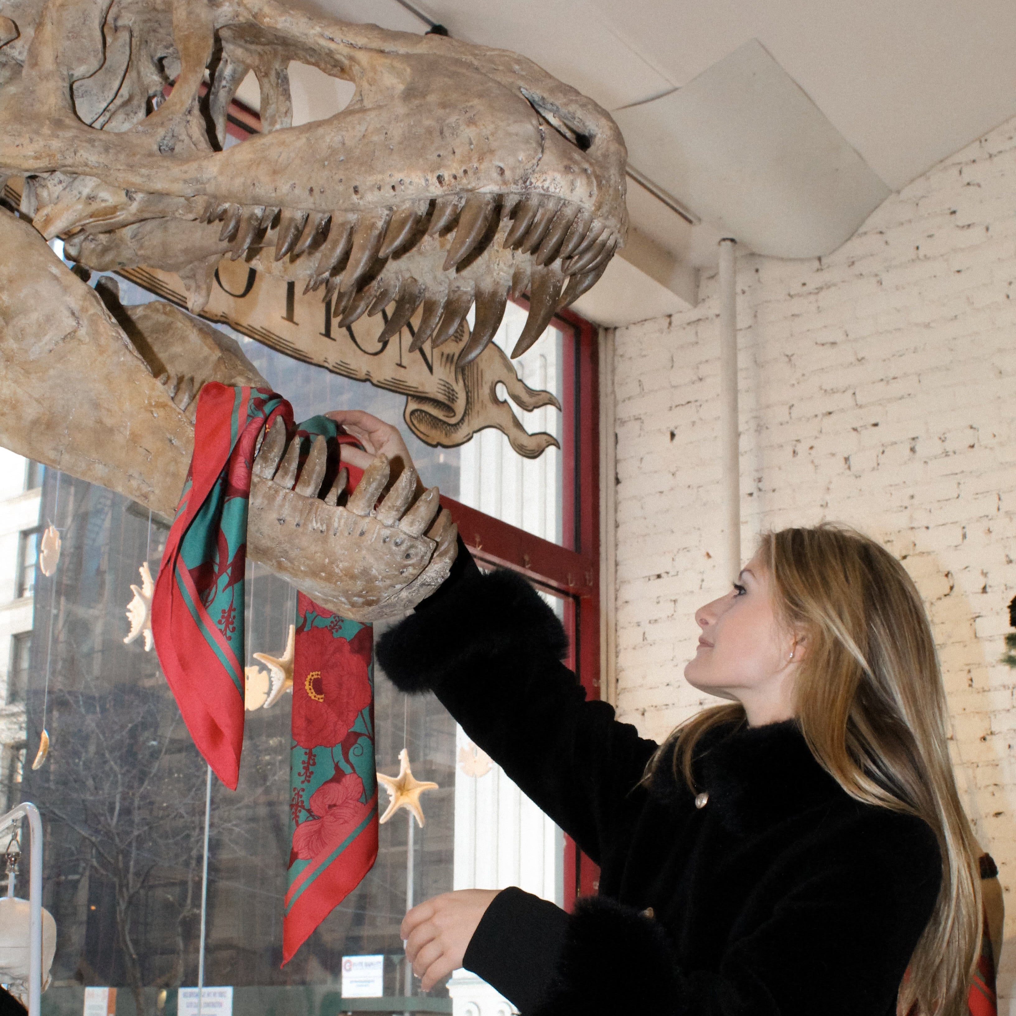 Whimsical Garden Silk Scarf - Pink