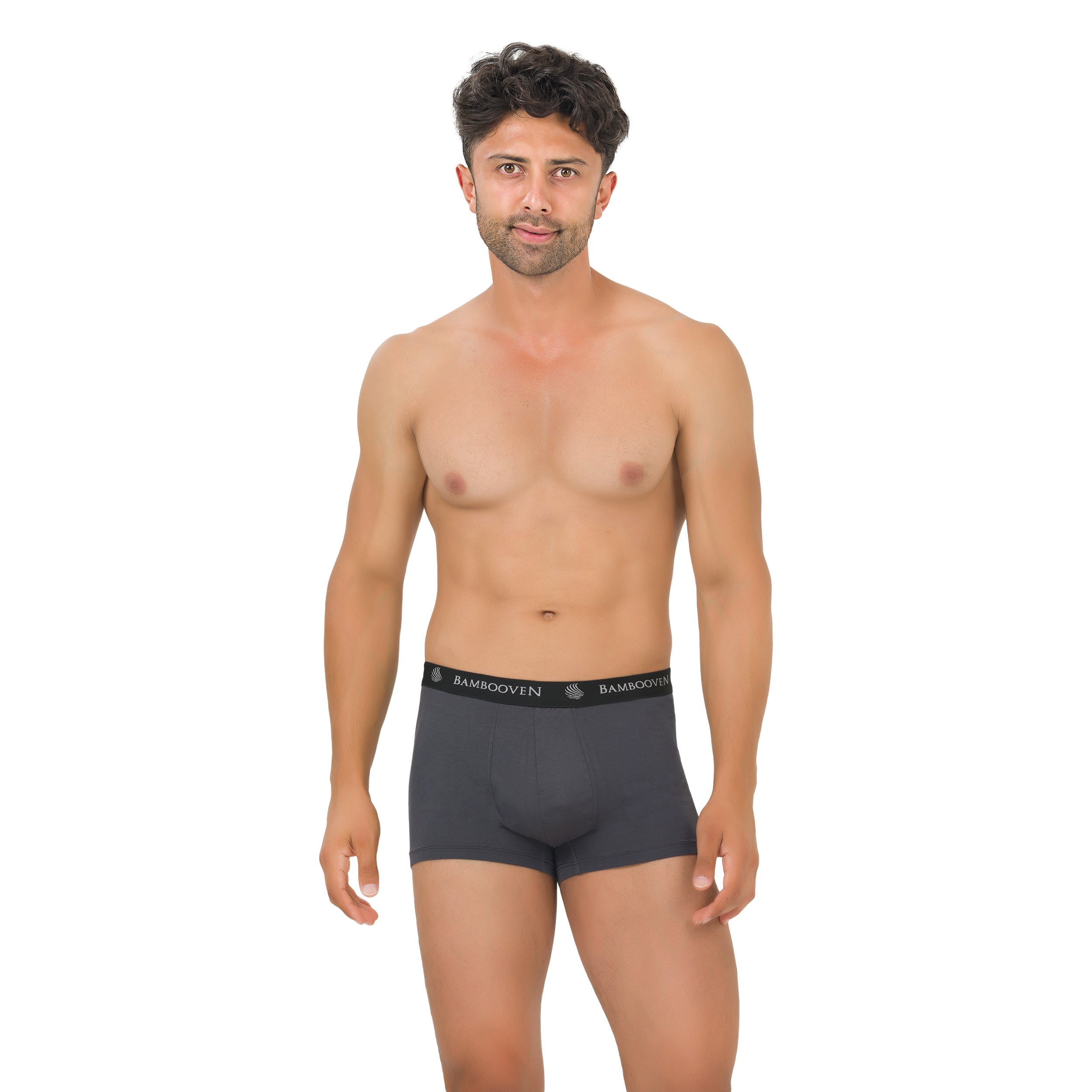 Men’s Bamboo Trunks with Pouch 4-Pack