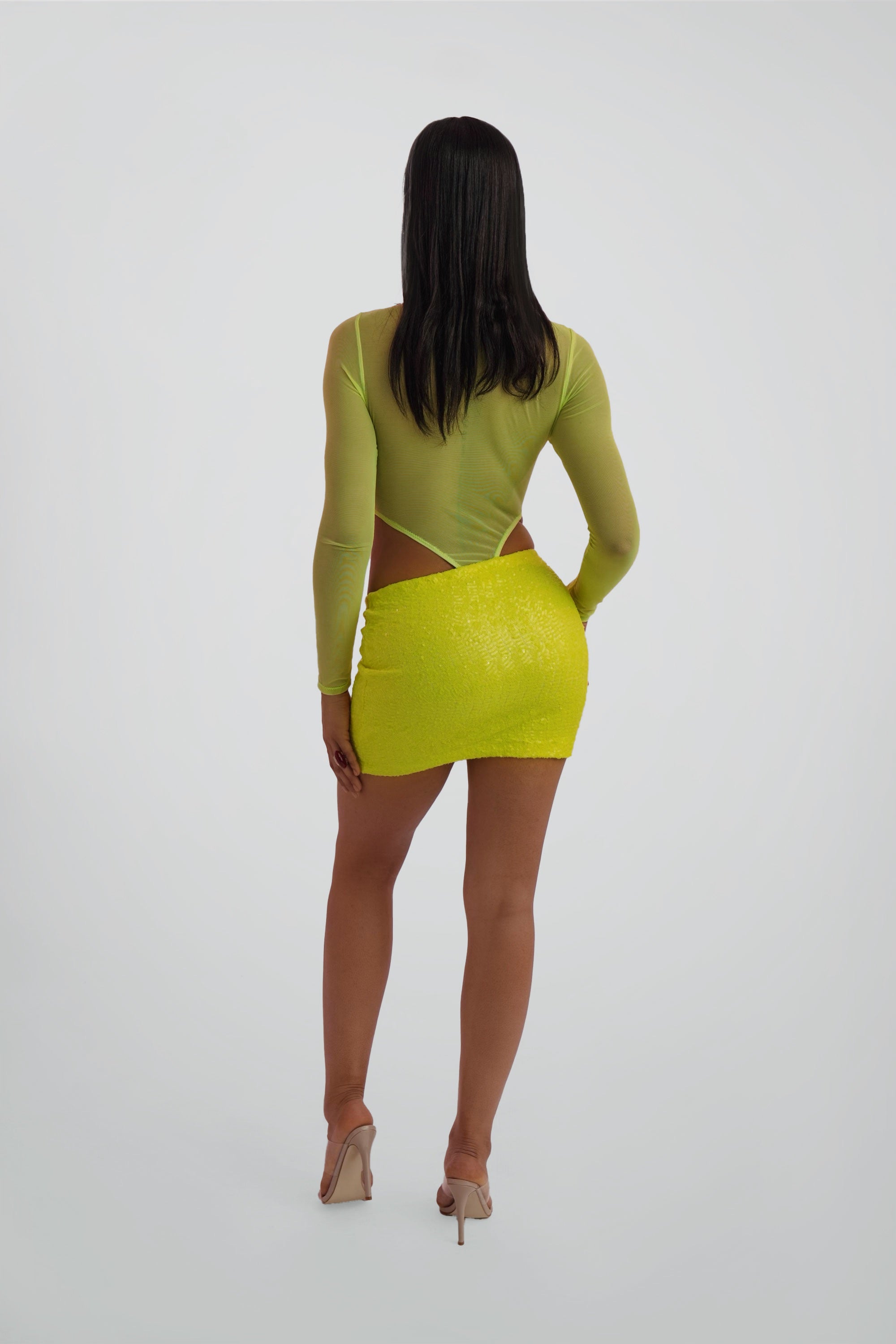 Sherry Sheer Bodysuit Top