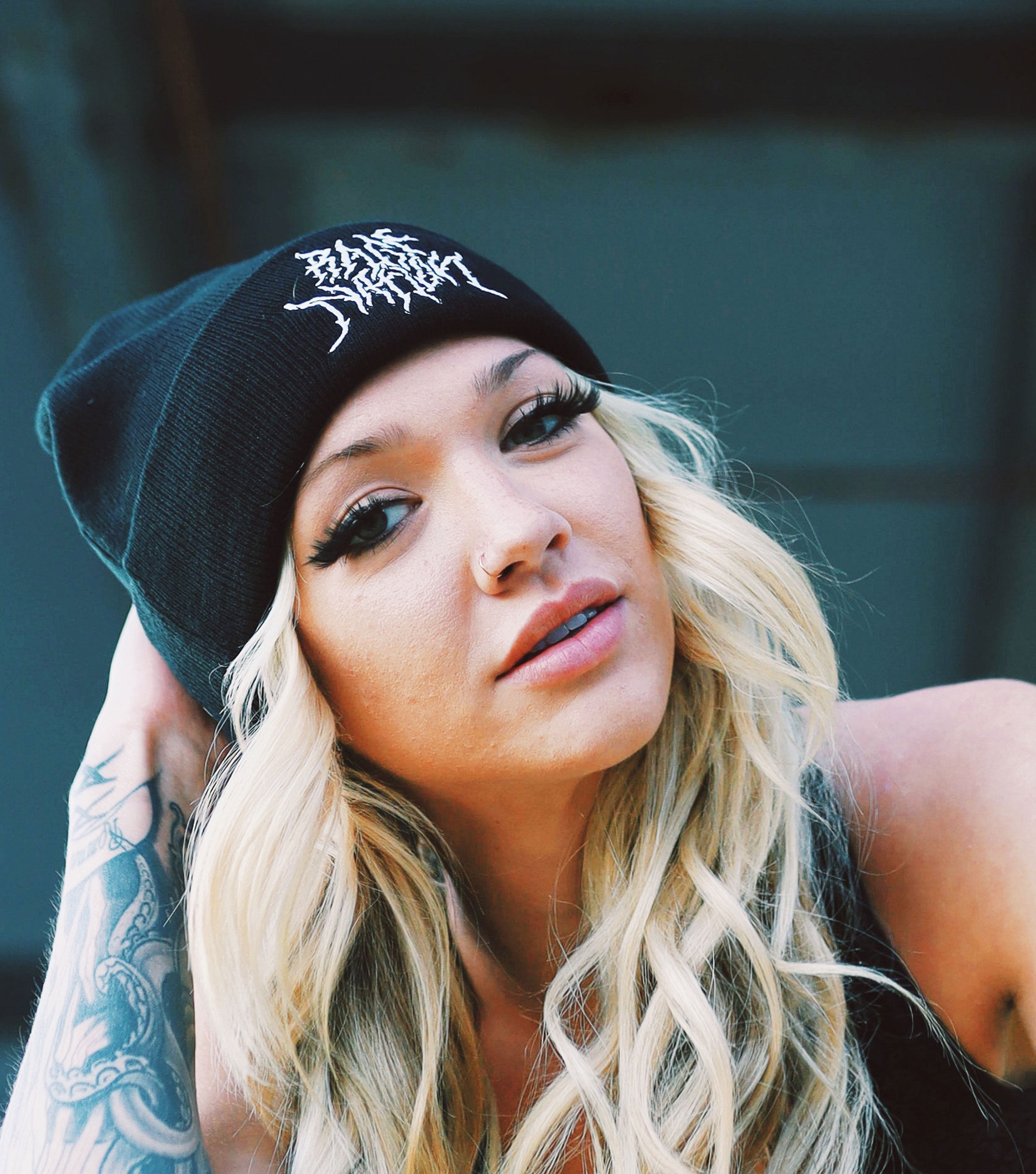 END THE HATE V1 • Knit Beanie