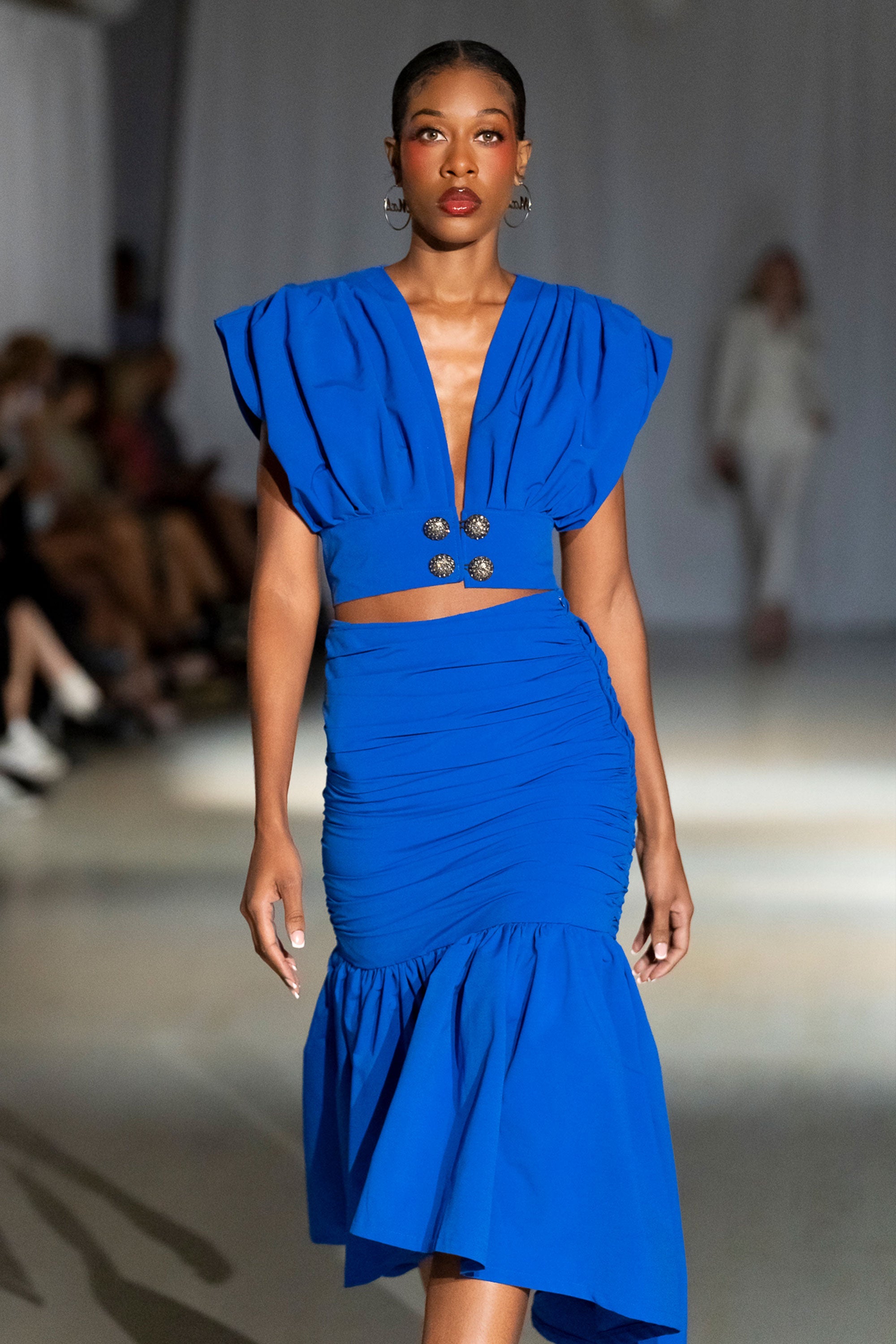 Rosalie Ruched Bubble Skirt