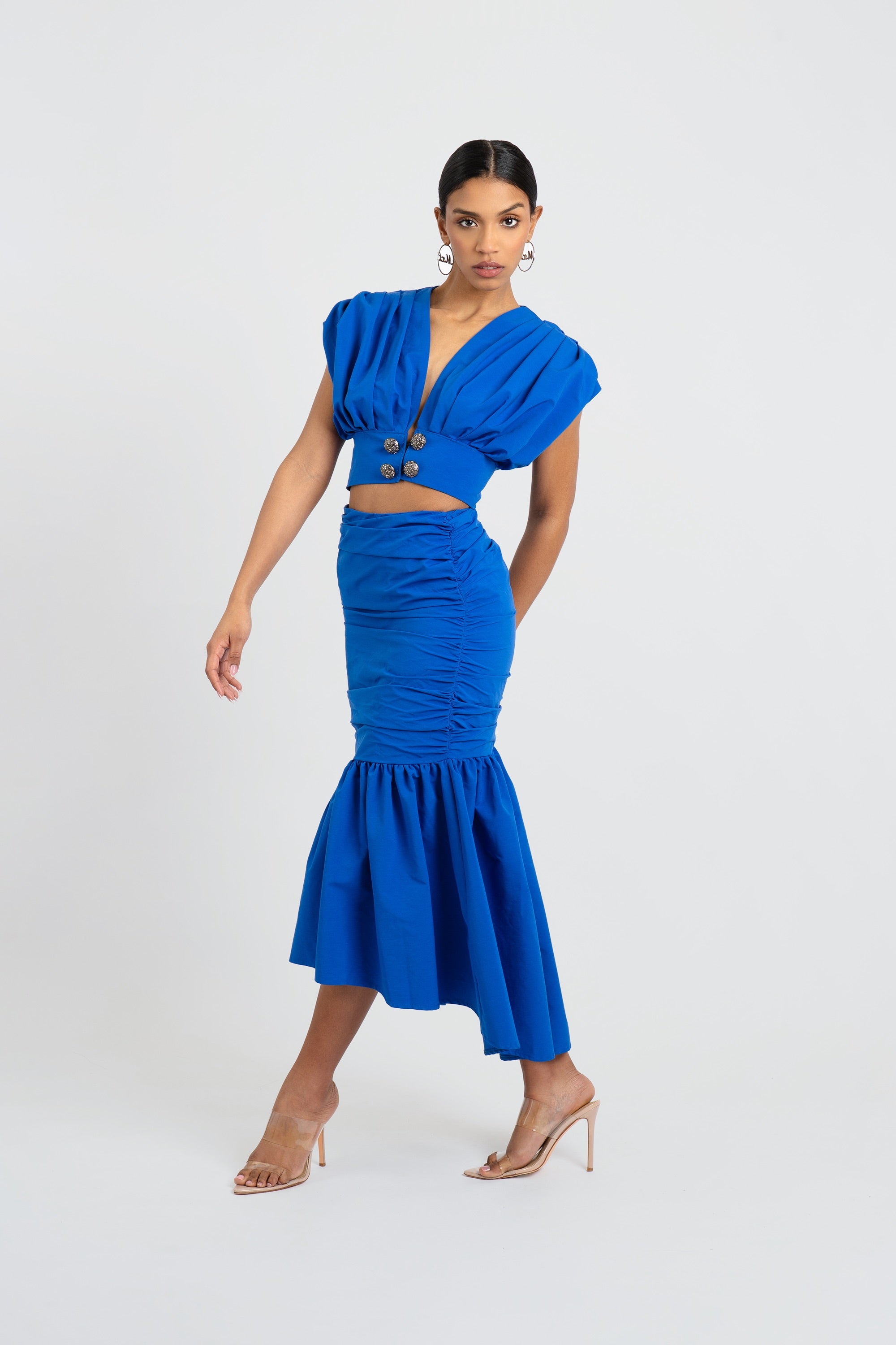 Rosalie Ruched Bubble Skirt