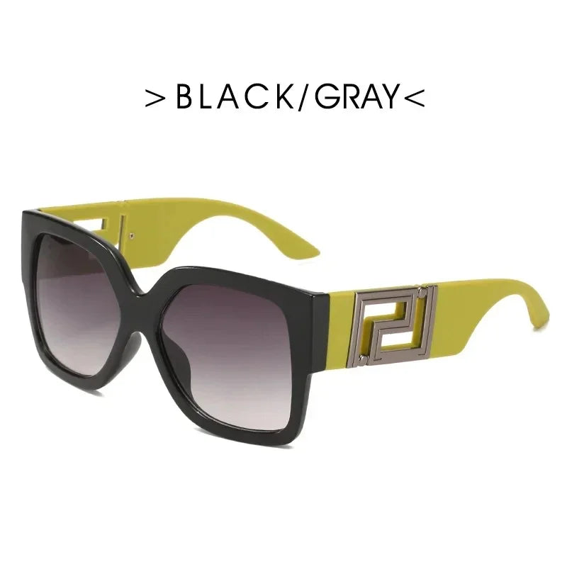 Luxury style Vintage Oversize Sunglasses