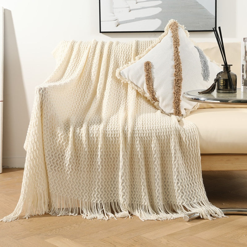 Sofa Cover Nap Blanket Knitted Small Blanket