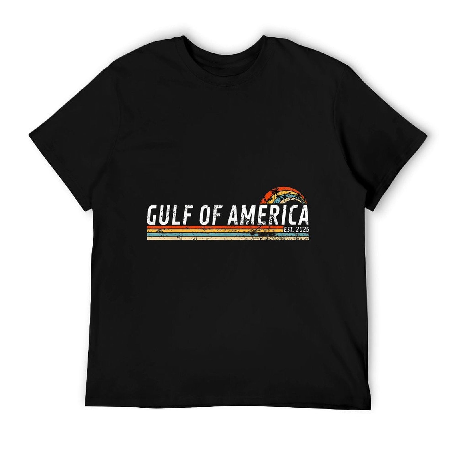THE Gulf of US America Design - Gulf of US America Wrinkle-resistant T-Shirt