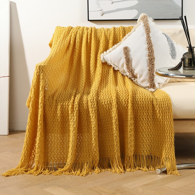 Sofa Cover Nap Blanket Knitted Small Blanket