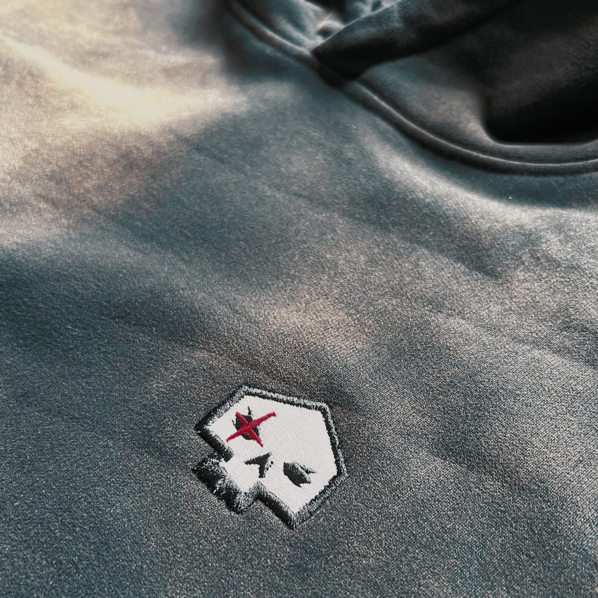 SkullRobot Washed Hoodie