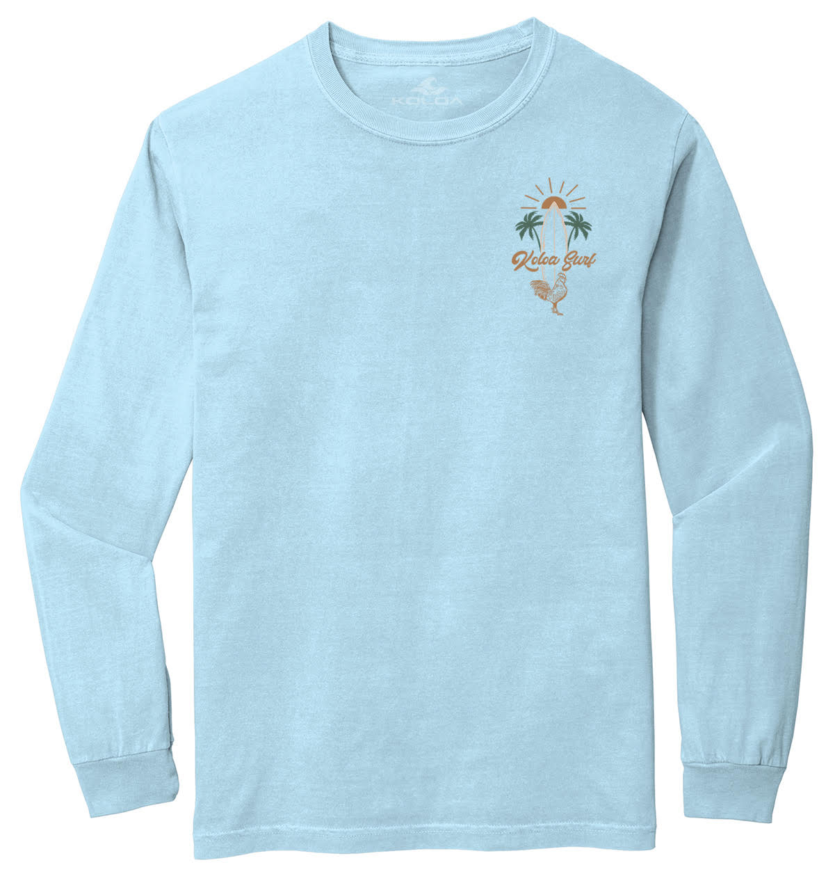 Koloa Rooster Board Pigment Dyed Long Sleeve T-Shirt